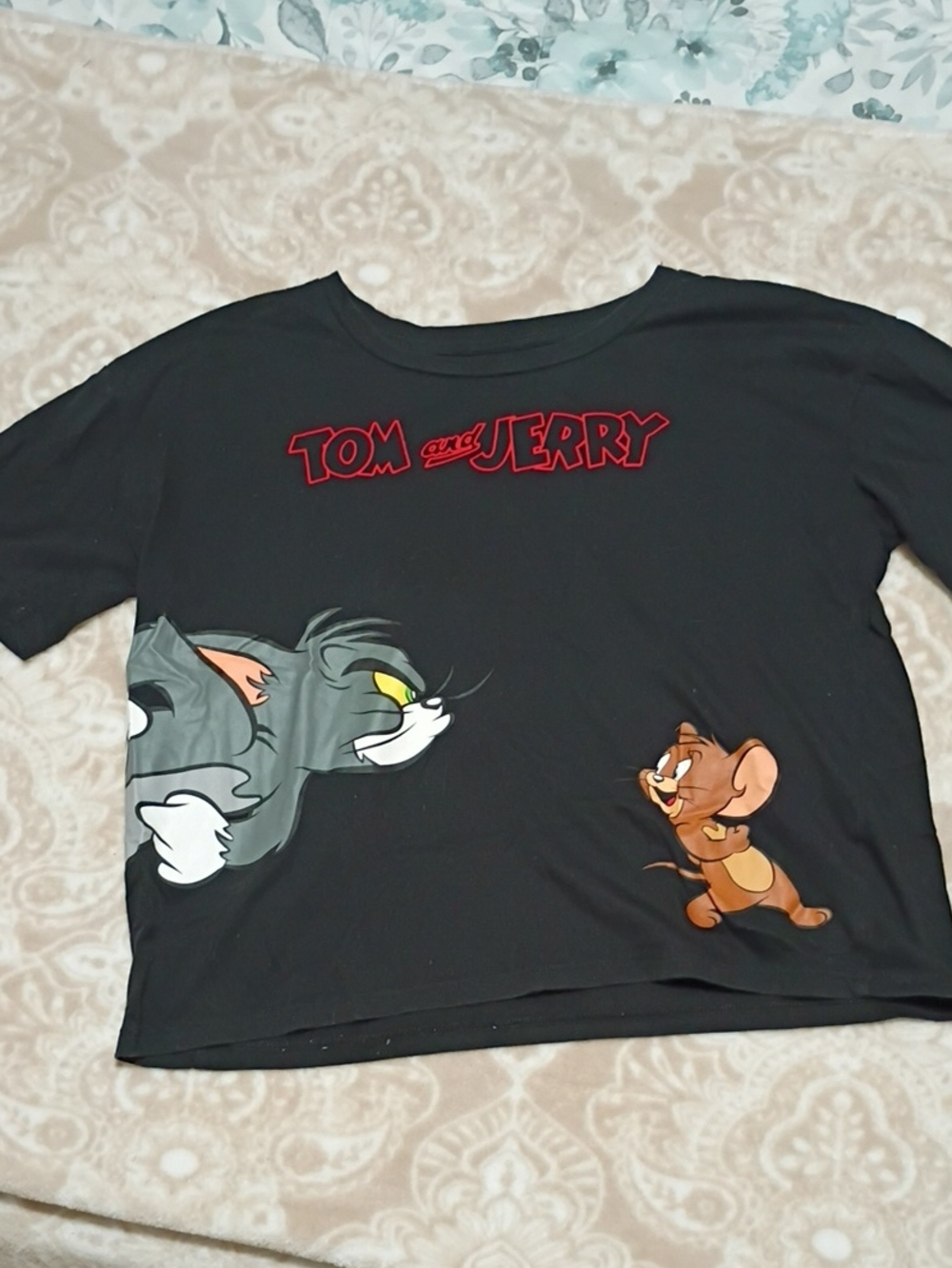Black Half Shirt